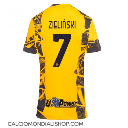 Maglie da calcio Inter Milan Piotr Zielinski #7 Terza Maglia Femminile 2024-25 Manica Corta